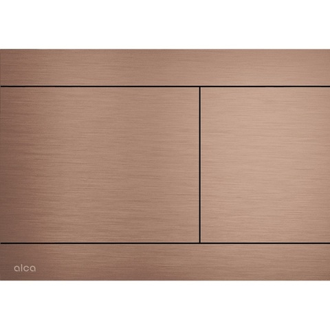 Alcaplast FUN-RG-B Кнопка управления для скрытых систем инсталляции, RED GOLD-мат
