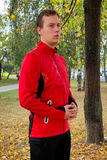 Утеплённая лыжная куртка ArsWear Active Red мужская