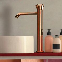 Remer Element ET11LXLRP Смеситель для раковины высокий, цвет: медь брашированная фото