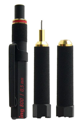 Карандаш механический Rotring 800 Matte Black, 0.5 mm  (1904447)