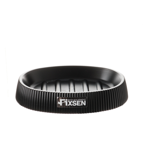 Fixsen Black Boom FX-411-4 Мыльница, цвет: чёрный