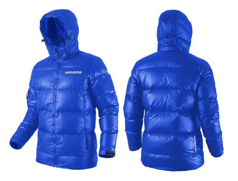 Куртка пуховая Noname Heavy down унисекс (blue) - 2