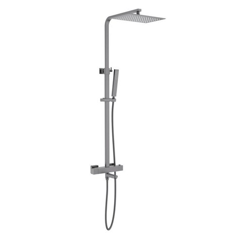 Timo Tetra-Thermo SX-0169/18 Душевая система с термостатом, цвет: чёрное золото