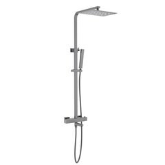 Timo Tetra-Thermo SX-0169/18 Душевая система с термостатом, цвет: чёрное золото фото