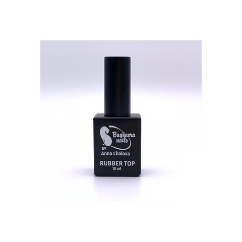 Bagheera Nails B-10 RUBBER Top - Топ для гель-лака, каучуковый, густой 10 мл PA