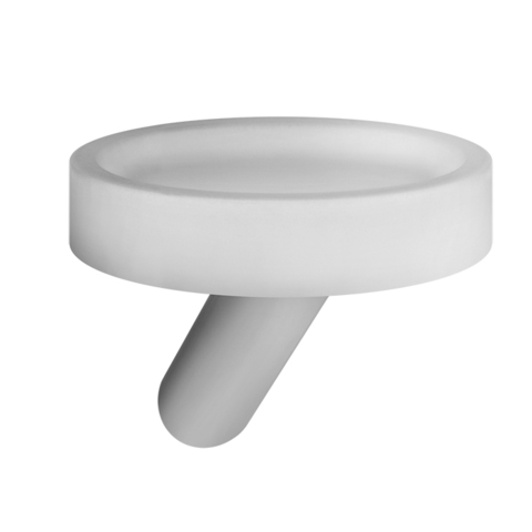 Gessi Ovale 25603#031 Мыльница настенная белая, цвет: хром
