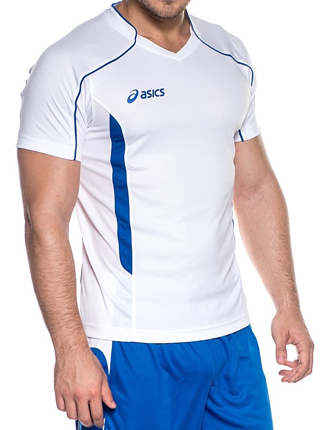 Волейбольная футболка Asics T-shirt Volo мужская white