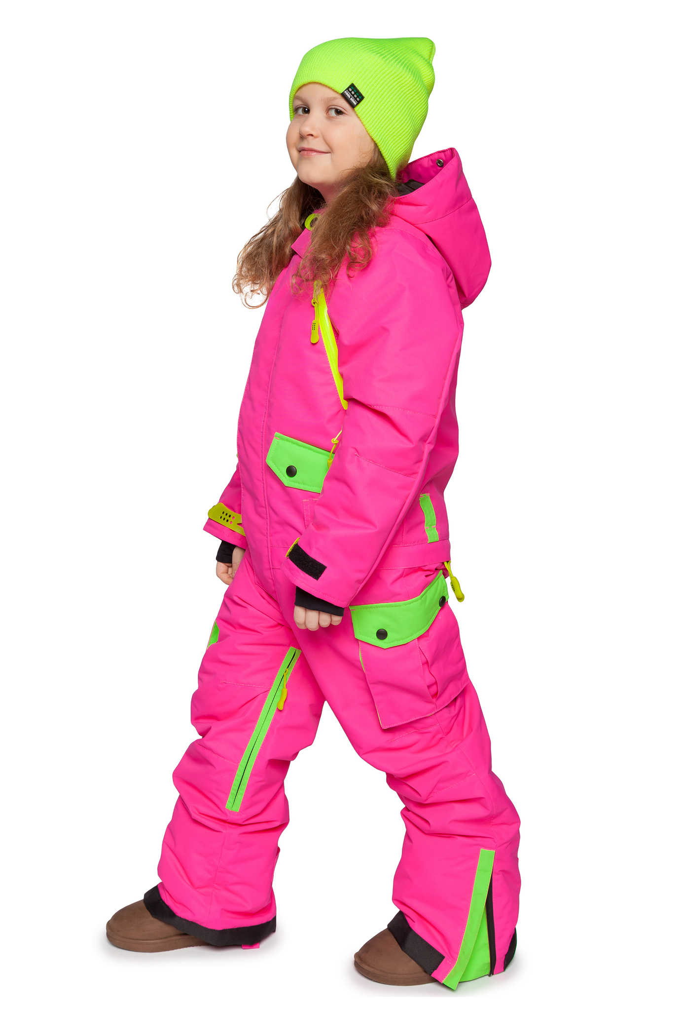 COOL ZONE KIDS детский комбинезон цикломен-лайм