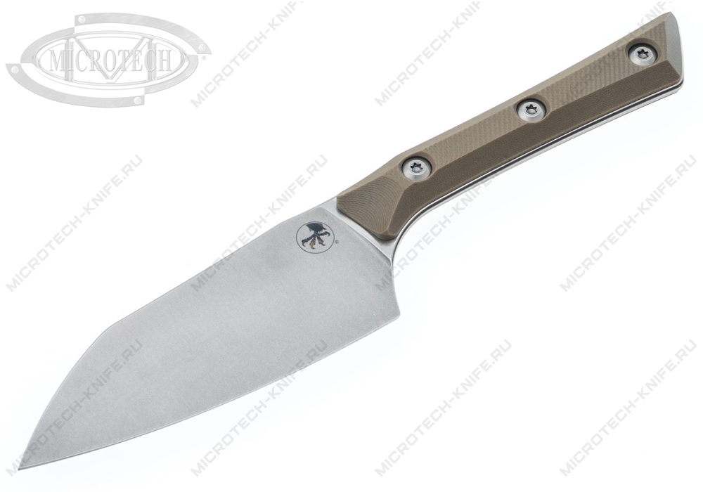 Нож Microtech Kitchen Santoku Small Tan G-10 3300-10TA