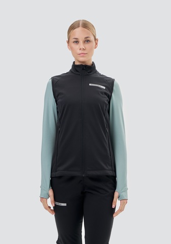 Женский тренировочный жилет Nordski Core black