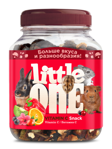 Little One Лакомство для грызунов Витамин С 160г