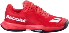 Кроссовки детские Babolat Jet Mach 3 Junior All Court - Cherry Tomato