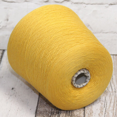 Кашемир кардный CARIAGGI CASHMERE 100 2/28 желтый