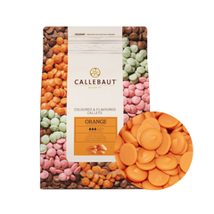 Шоколад Barry Callebaut оранжевый со вкусом апельсина 50 гр