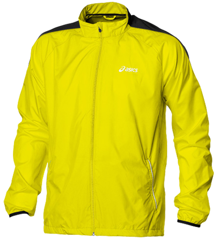 Ветровка беговая Asics Hermes Jacket мужская yellow