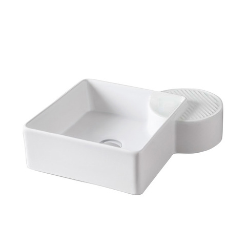 ArtCeram Cartesio CAL003 01 99 BI *0 Раковина накладная, 44x44, цвет: белый