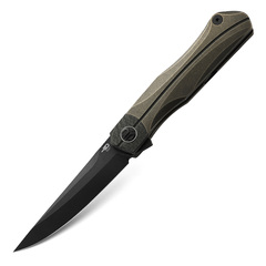 Фото Складной нож Bestech Thyra 90 мм, сталь M390, рукоять титан/Carbon