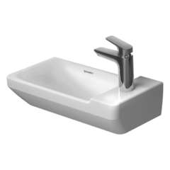 Duravit P3 Comforts 715500000 Раковина для рук без перелива, с 1 отв. под смес., 500x260мм, цвет: Белый фото