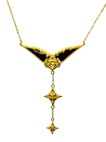 Колье Адара, серебро 925, позолота 18k 4