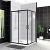 BelBagno Uno-195 UNO-195-AH-2-120/90-P-NERO Душевой уголок прямоугольный, 120x90, цвет: чёрный