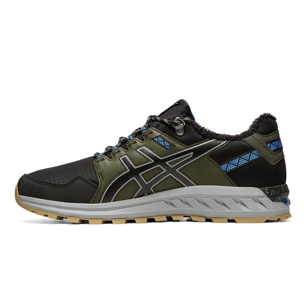 Asics Gel Citrek кроссовки для бега мужские черные-хаки - 5