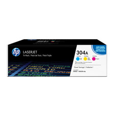Картридж лазерный HP 304A CF372AM CMY для CLJ CP2025/CM2320 (3шт/уп)