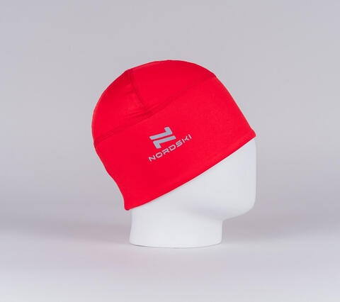 Детская тренировочная шапка Nordski Jr Warm red