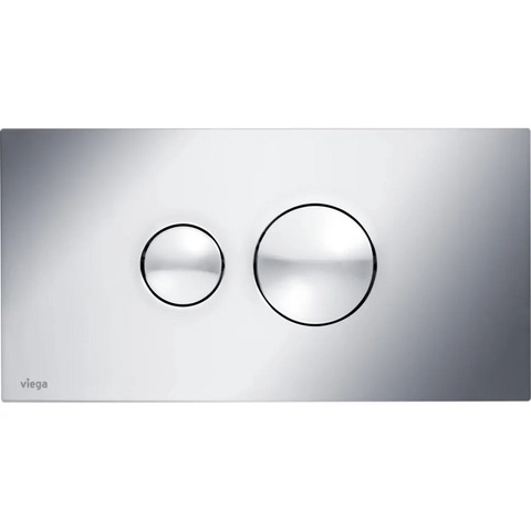 Viega Visign for Style 10 596323 Кнопка смыва (пластик) для смывных бачков, хром