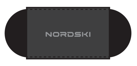 Nordski связки для лыж black-silver