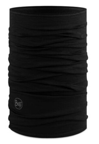 Картинка шарф-труба Buff wool lightweight Black - 1