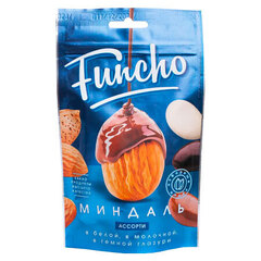 Драже Миндаль ассорти в белой молочной и темной глазури Funcho