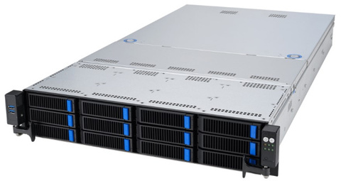 Серверная платформа 2U ASUS RS520A-E12-RS12U/1G/1.6kW/12NVMe/FAN/RH/OCP/GPU