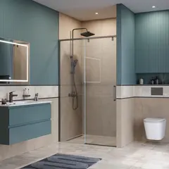 BelBagno SOFT_CLOSE-1-BF-1-120-C-GM Душевая дверь фото