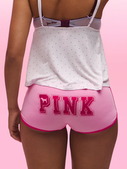 PINK ХЛОПКОВЫЕ ТРУСИКИ ШОРТЫ