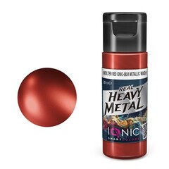 Проливка Real Heavy Metal Molten Red Metallic Wash - IONIC Smart Colors, 20 мл