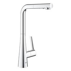 GROHE Zedra 32553002 Смеситель для мойки с выдвижным изливом фото