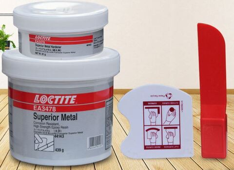 Loctite 3478 (Локтайт 3478) - 2-компонентный эпоксидный состав высокой прочности - 0,5 кг