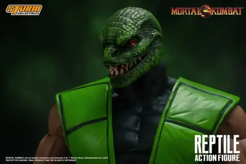 Фигурка Рептилия масштаб 1/12 Мортал Комбат Storm Collectibles