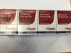 110718 Микрокювета для определения глюкозы Glucose 201, 4х25шт/упак (индивидуальная упаковка) HemoCue AB, Швеция