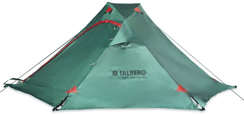 Картинка палатка туристическая Talberg Explorer 2 pro зеленый - 2