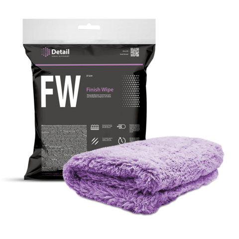 Detail МИКРОФИБРОВАЯ САЛФЕТКА ДЛЯ РАСПОЛИРОВКИ ЖИРНЫХ СОСТАВОВ FW "FINISH WIPE" 40*40