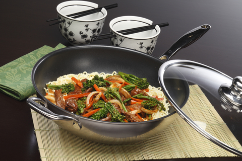 Сковорода Вок Swiss Diamond Nonstick Clad SDP31032iC (32 см)