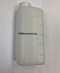 Канистра пластиковая для приготовления топливной смеси 0.5 литра