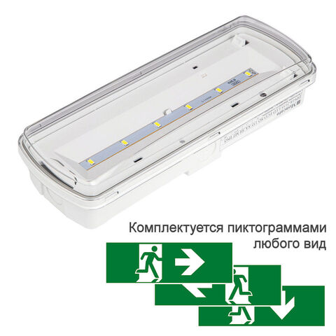 Светильник аварийного эвакуационного освещения Moncato DP618 ECO IP65