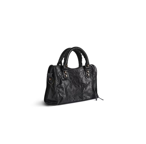 Сумка Balenciaga Le City Mini черного цвета