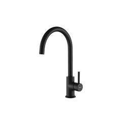 Aquatek Европа AQ1382MB Смеситель для кухни, цвет: чёрный фото