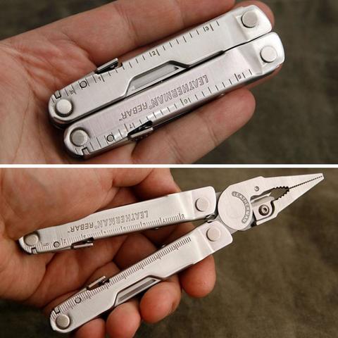 Мультитул Leatherman Rebar, 17 функций, кожаный чехол (831560) - Multitool-Leatherman.Ru