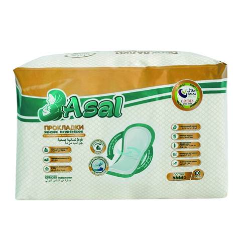 Прокладки женские гигиенические Asal, 15 шт.