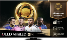 Телевизор LED Hisense 65" 65U8Q темно-серый 4K Ultra HD 165Hz DVB-T DVB-T2 DVB-C DVB-S DVB-S2 USB WiFi Smart TV