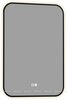 Aquanet 367660 Зеркало Контур 500х700 LED ТХ, антипар, цв. черный (367660)